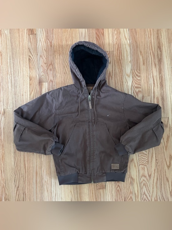 CE Schmidt Workwear Other - Brown Hooded Workwear Jacket